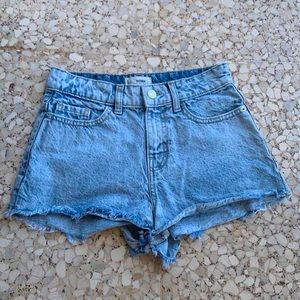 Blue Denim Jean Shorts Womens Eur Size 34 (from Italy)/USA 2